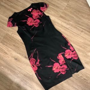 Betsey Johnson Black/Purple Dress Size 8